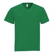 Футболка мужская с V-обр. вырезом VICTORY 150, ярко-зеленая арт. 11150272 Футболка мужская с V-обр. вырезом VICTORY 150, ярко-зеленая арт. 11150272