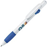 ALLEGRA, ручка шариковая, синий/белый, пластик Синий