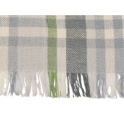 Плед «Liner» хлопковый с бахромой