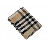 Плед «Liner» хлопковый с бахромой