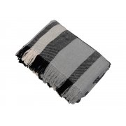 Плед «Liner» хлопковый с бахромой