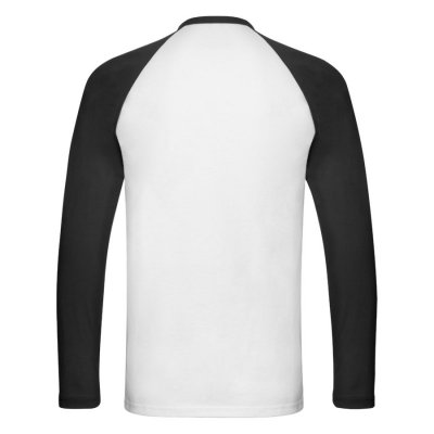 Футболка "Long Sleeve Baseball T", 2XL Белый