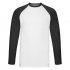 Футболка "Long Sleeve Baseball T", 2XL Белый