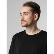 Футболка унисекс Tervu, черная арт. 15214.30 Футболка унисекс Tervu, черная арт. 15214.30