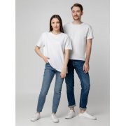 Футболка унисекс Tervu, белая арт. 15214.60