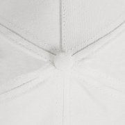 Бейсболка PREMIUM S, 5 клиньев, металлическая застежка Белый