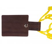 Авоська «Dream» из натурального хлопка с кожаными ручками, 25 л