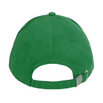 Бейсболка "Premium S", 5 клиньев, металлическая застежка;ярко-зеленый;100% хлопок;плотность 350 г/м2 Зеленый