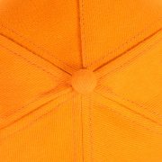 Бейсболка PREMIUM S, 5 клиньев, металлическая застежка Оранжевый