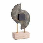 Часы "Раковины" зеленый