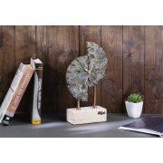 Часы "Раковины" зеленый