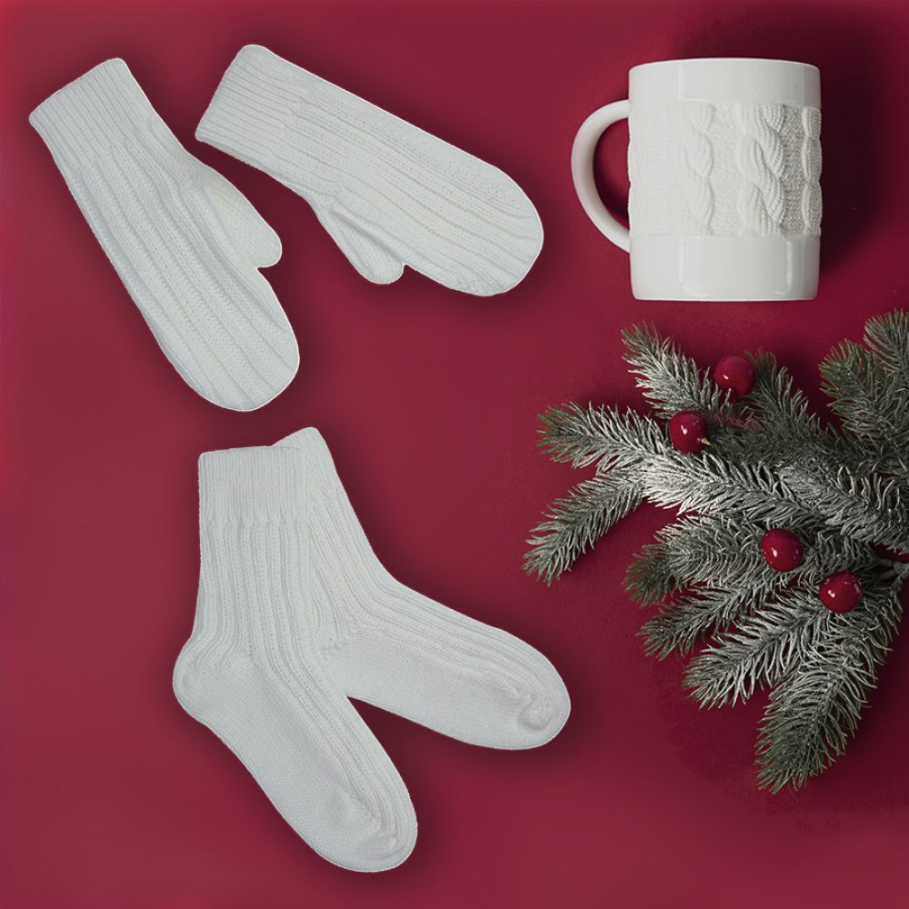 Набор подарочный WINTER WELL бежевый арт. 39498/01 Набор подарочный WINTER WELL бежевый арт. 39498/01