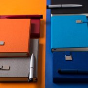 Ежедневник недатированный Linnie, формат А5, в линейку Красный