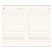 Ежедневник недатированный Linnie, формат А5, в линейку Красный