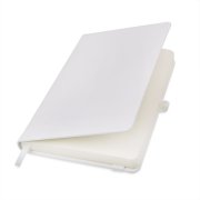 Ежедневник недатированный HAMILTON, A5, белый, кремовый блок
Белый