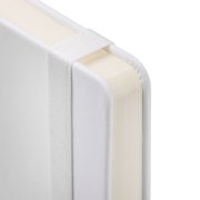 Ежедневник недатированный HAMILTON, A5, белый, кремовый блок
Белый