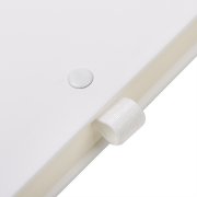 Ежедневник недатированный HAMILTON, A5, белый, кремовый блок
Белый