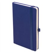 Ежедневник недатированный HAMILTON, A5, темно-синий, кремовый блок Темно-синий