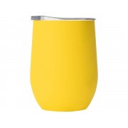 Вакуумная термокружка «Sense Gum», непротекаемая крышка, soft-touch