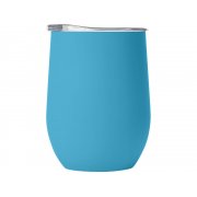 Вакуумная термокружка «Sense Gum», непротекаемая крышка, soft-touch