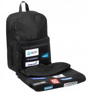 Худи унисекс Patch Catcher со вставкой из липучки, черное арт. 13934.30 Худи унисекс Patch Catcher со вставкой из липучки, черное арт. 13934.30