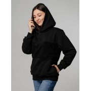 Худи унисекс Patch Catcher со вставкой из липучки, черное арт. 13934.30 Худи унисекс Patch Catcher со вставкой из липучки, черное арт. 13934.30