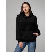 Худи унисекс Patch Catcher со вставкой из липучки, черное арт. 13934.30 Худи унисекс Patch Catcher со вставкой из липучки, черное арт. 13934.30