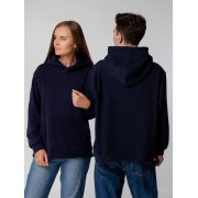 Худи флисовое унисекс Manakin, темно-синее арт. 14366.40 Худи флисовое унисекс Manakin, темно-синее арт. 14366.40