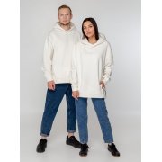 Худи оверсайз унисекс Tolla, молочное