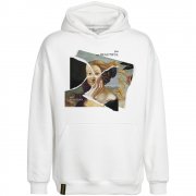 Худи You Are Beautiful, молочно-белое арт. 71531.60 Худи You Are Beautiful, молочно-белое арт. 71531.60