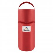 Термос Relaxika Duo 500 в чехле, стальной