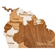 Интерьерная карта мира «World»