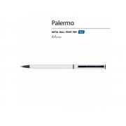 Ручка металлическая шариковая «Palermo», софт-тач