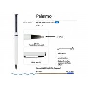 Ручка металлическая шариковая «Palermo», софт-тач