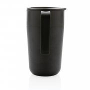 Термокружка из переработанного полипропилена GRS и нержавеющей стали с ручкой, 480 мл арт. P433.231 Термокружка из переработанного полипропилена GRS и нержавеющей стали с ручкой, 480 мл арт. P433.231