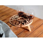 Деревянный столик на складных ножках «Outside party»