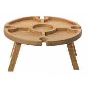 Деревянный столик на складных ножках «Outside party»