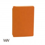 Ежедневник недатированный "Альба", формат А5, гибкая обложка оранжевый