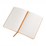 Ежедневник недатированный "Альба", формат А5, гибкая обложка оранжевый