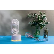 Портативный увлажнитель воздуха "Smart Wind" с двумя вентиляторами белый
