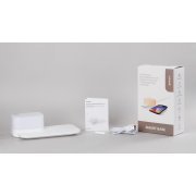 Настольная беспроводная (15W) зарядная станция "Smart Base" с увлажнителем и лампой белый