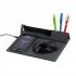 Настольная складная подставка "Cool Desk" с беспроводным (10W) зарядным устройством и ковриком для мыши темно-серый Настольная складная подставка "Cool Desk" с беспроводным (10W) зарядным устройством и ковриком для мыши темно-серый