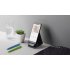 Настольные часы "Smart Pyramid" с bluetooth колонкой (3Вт) и беспроводным (15W) зарядным устройством, с подсветкой логотипа черный Настольные часы "Smart Pyramid" с bluetooth колонкой (3Вт) и беспроводным (15W) зарядным устройством, с подсветкой логотипа черный