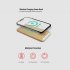 Беспроводное зарядное устройство "Cork Power" 10000 mAh, пластик/пшеничное волокно/пробка бежевый Беспроводное зарядное устройство "Cork Power" 10000 mAh, пластик/пшеничное волокно/пробка бежевый