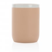 Керамическая кружка с белым ободком, 300 мл