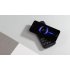 Беспроводное зарядное устройство "Sticky SOFTTOUCH", 10000 mAh с подсветкой логотипа и присосками черный Беспроводное зарядное устройство "Sticky SOFTTOUCH", 10000 mAh с подсветкой логотипа и присосками черный