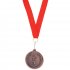 Медаль наградная на ленте  "Бронза" (устарел) Бронзовый