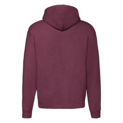 Толстовка PREMIUM HOODED SWEAT JACKET 260 Бордовый