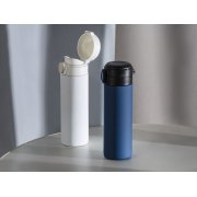 Вакуумная термокружка c кнопкой «Guard», soft-touch, 400 мл