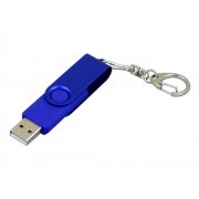 USB 2.0- флешка промо на 32 Гб с поворотным механизмом и однотонным металлическим клипом арт. 6031.32.02 USB 2.0- флешка промо на 32 Гб с поворотным механизмом и однотонным металлическим клипом арт. 6031.32.02
